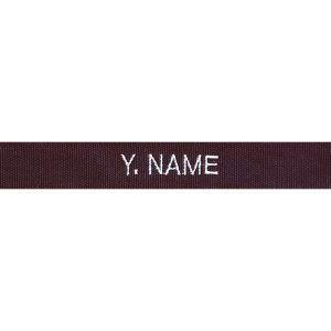 Black Name Tape Roll – 100 Yards