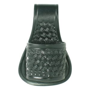 Leather Flashlight Holder – Open