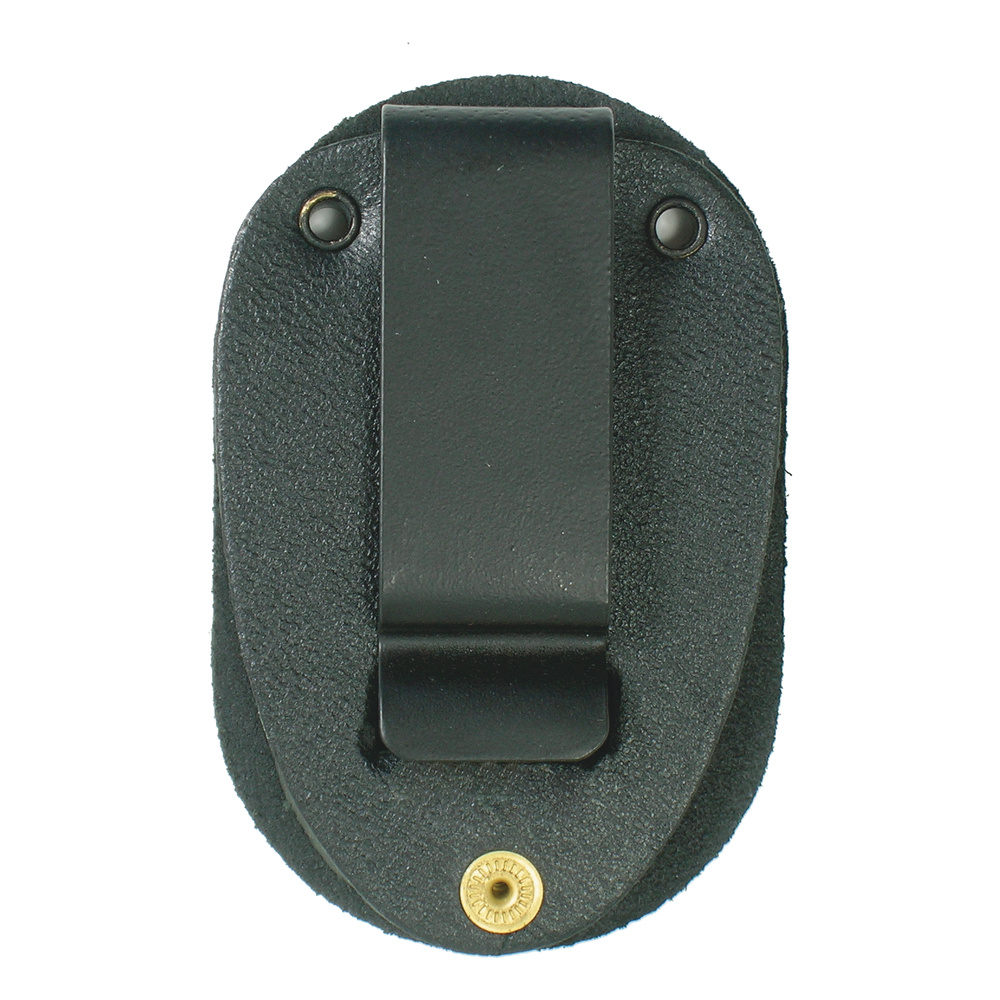 Shield Attachment – Oval 3.75″ with Belt Clip – alternate view