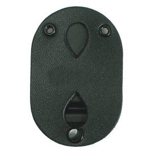 Shield Attachment – Oval 3.75″ with Neck Chain