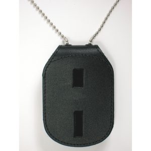 Combination ID Holder – Large Oval with Velcro, Clip & Neck Chain