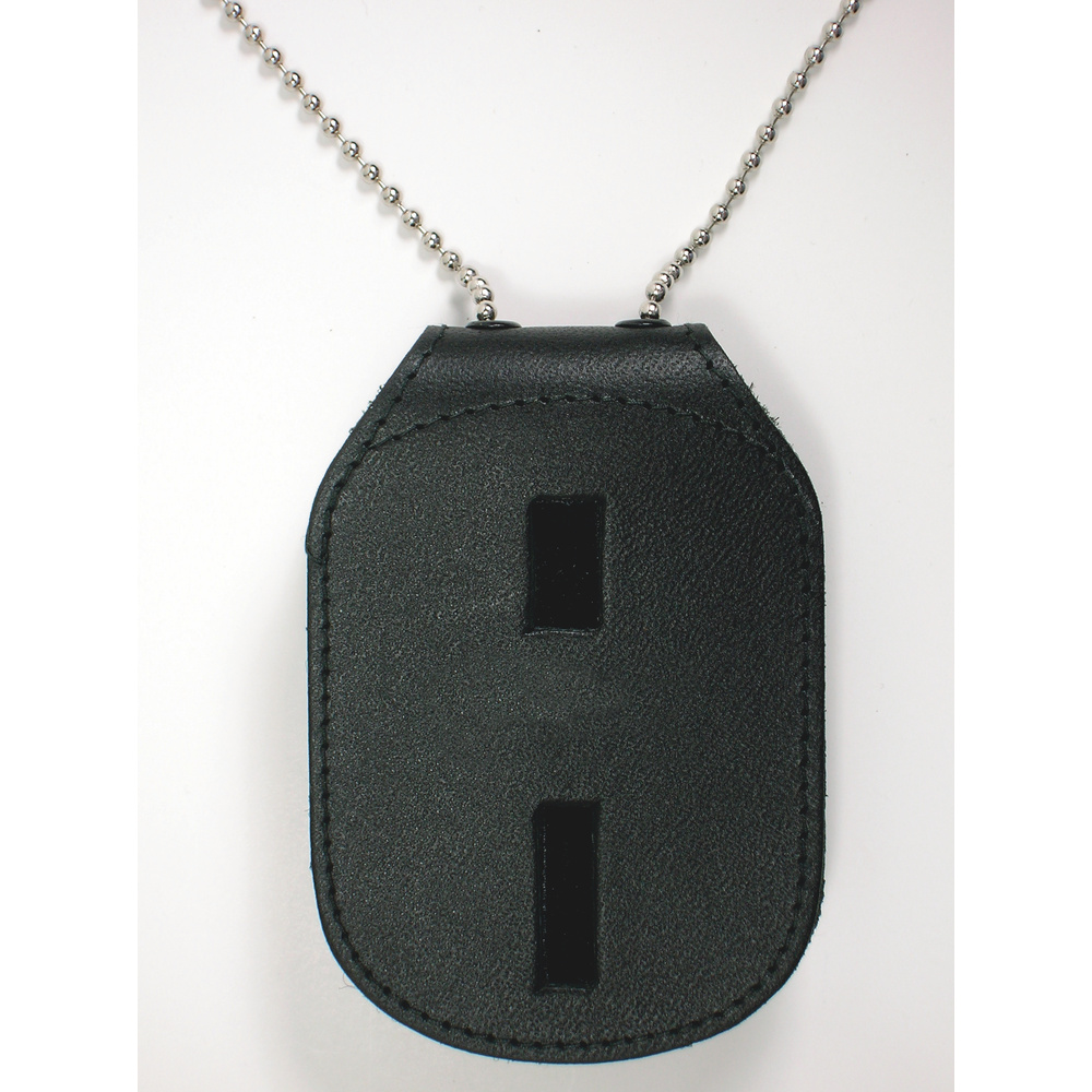 Combination ID Holder – Large Oval with Velcro, Clip & Neck Chain